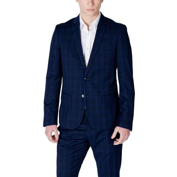 Antony Morato Blue Polyester Men´s Blazer